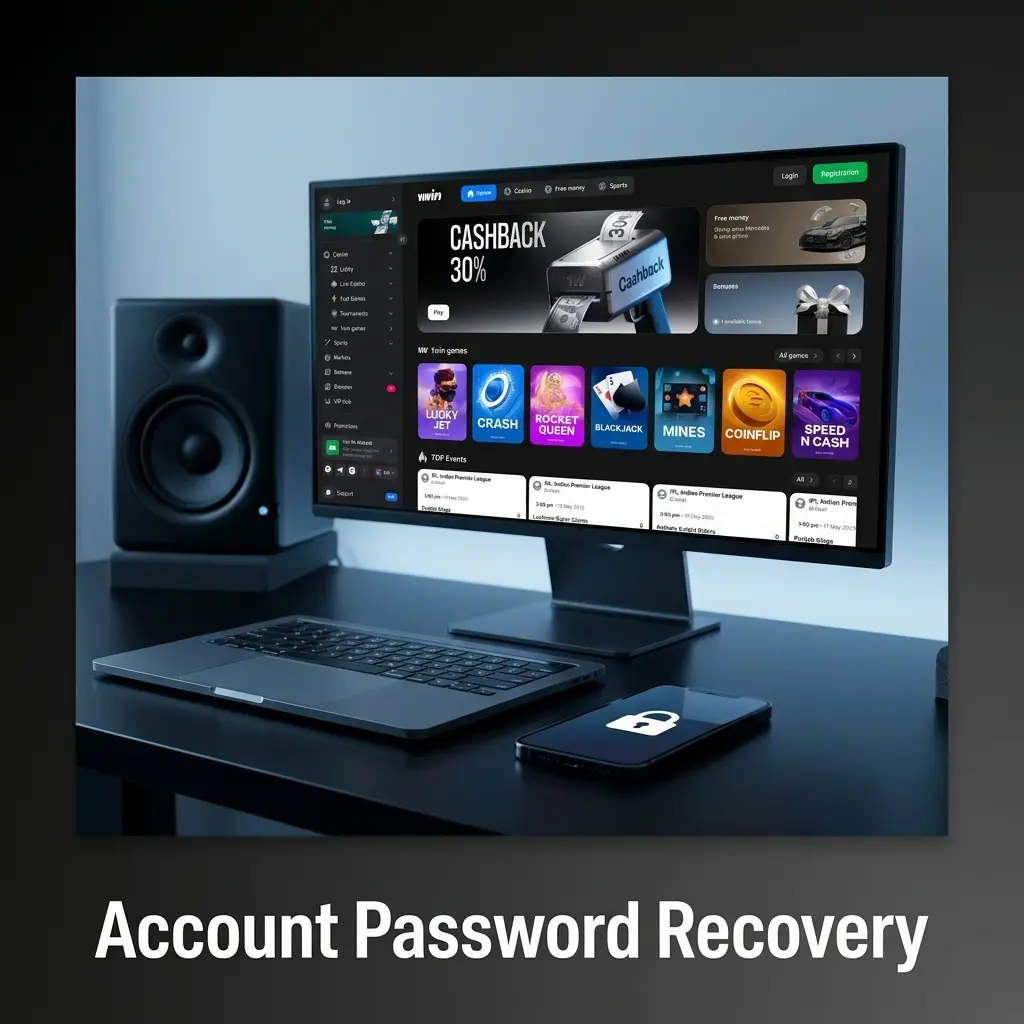 Account Password Recovery on 1win