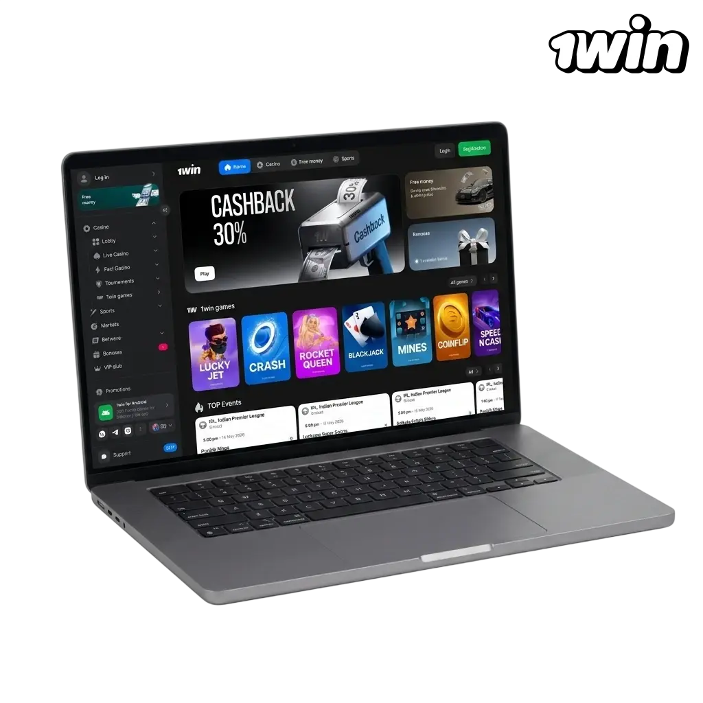 1win India official website for sports betting and online casino