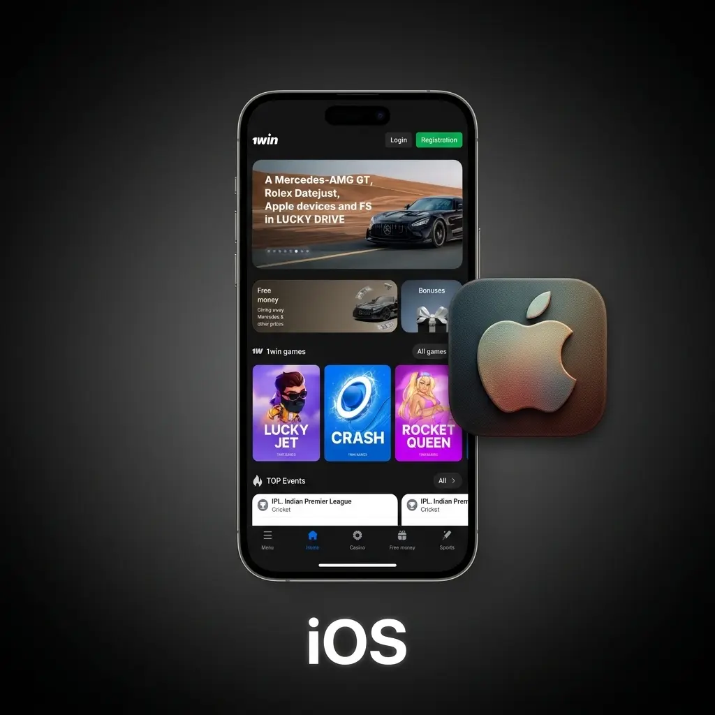 1win iOS app download and installation