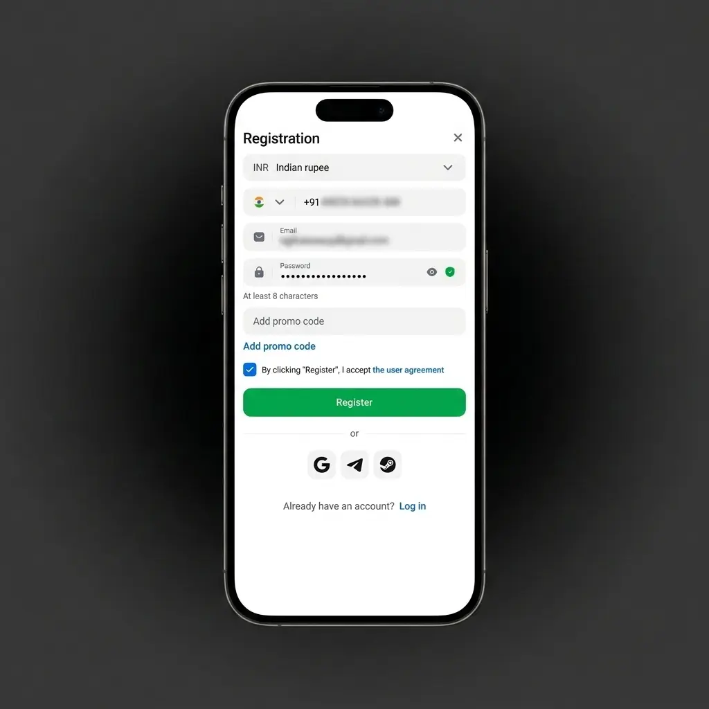 Register Your Account