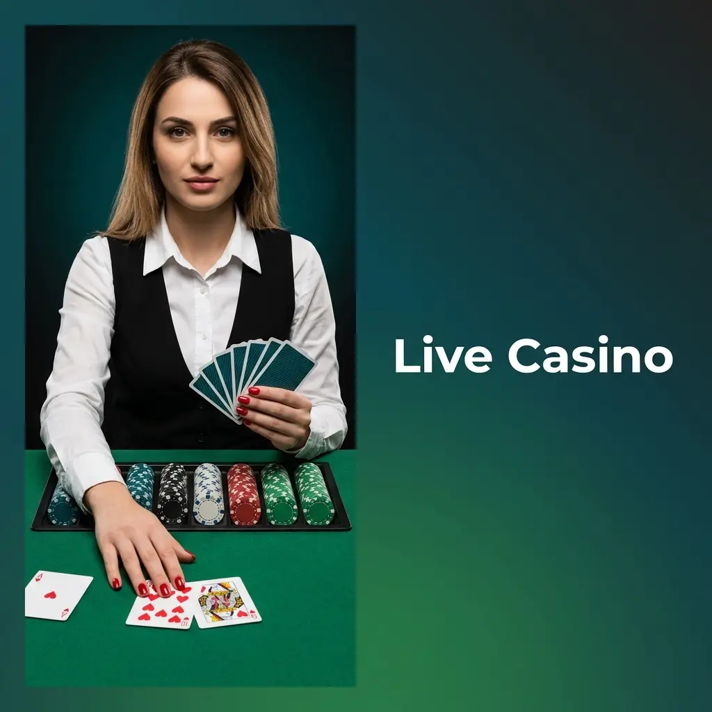 Live Casino at 1win with real dealers streaming in high definition