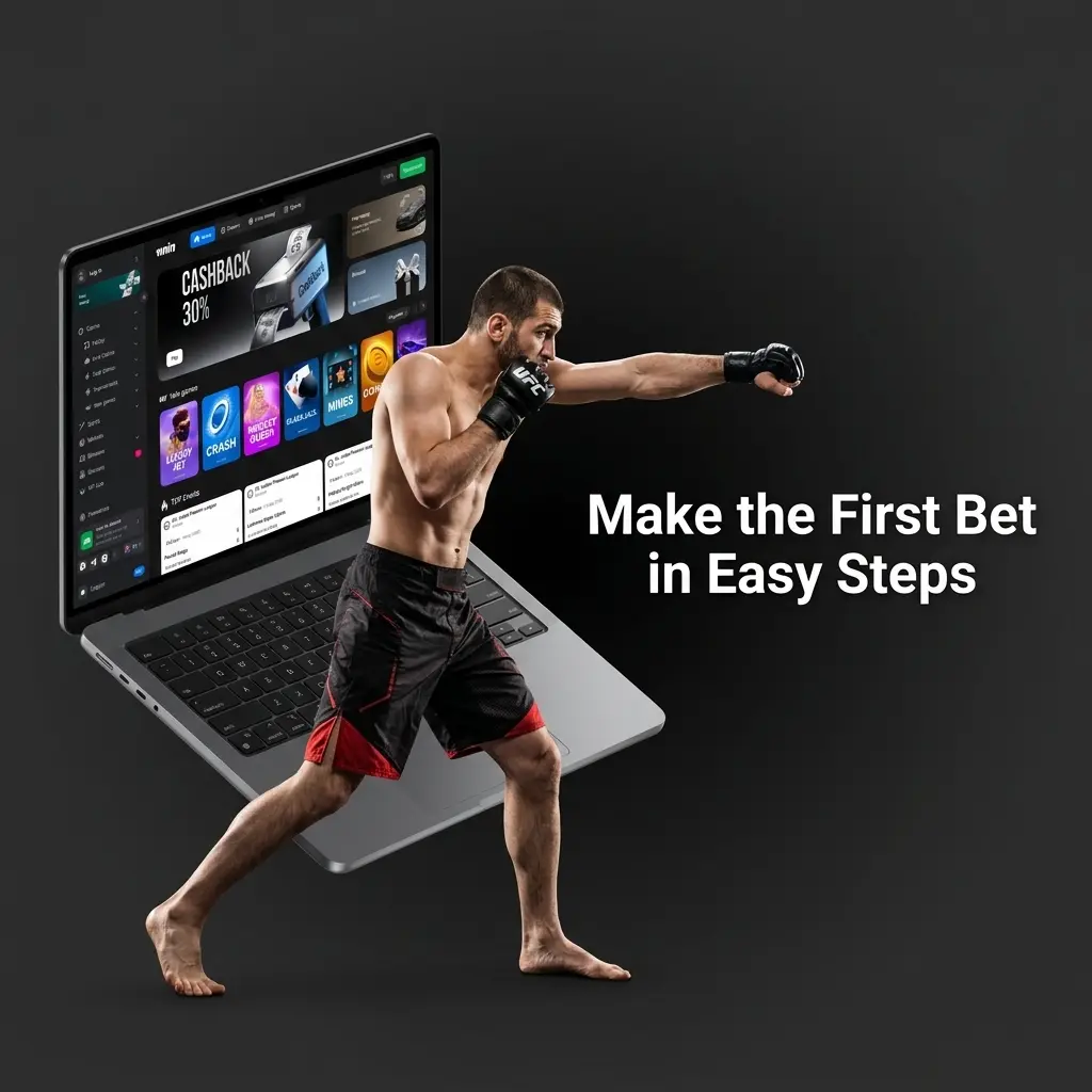 Step-by-step guide to placing your first bet on 1win