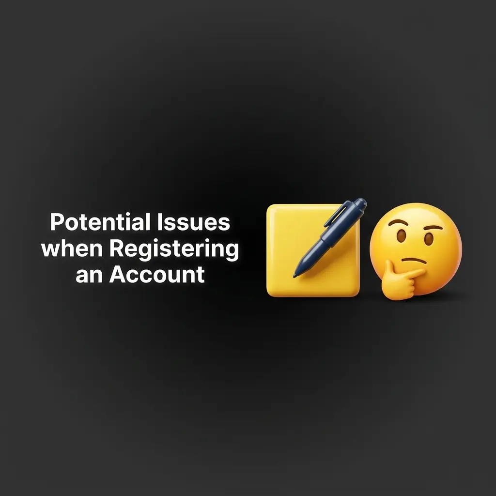 Potential Issues when Registering an Account on 1win