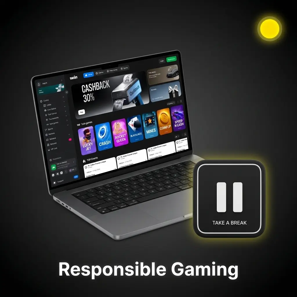 Responsible Gaming tools at 1win