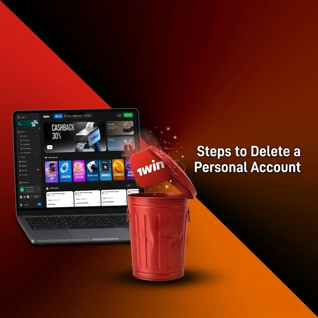 Steps to delete a personal account