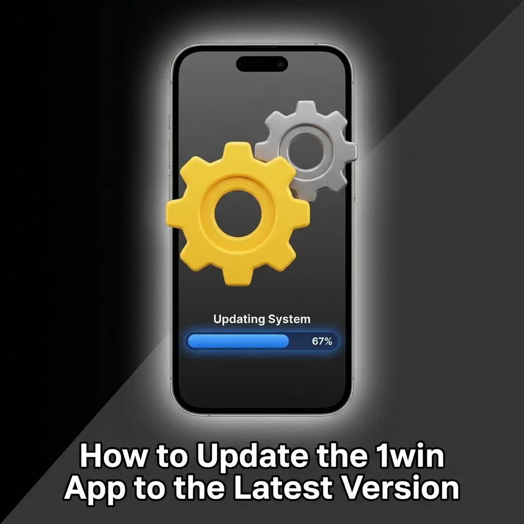 1win app update process on iOS PWA