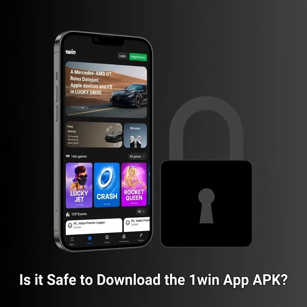 1win app APK safety and security features