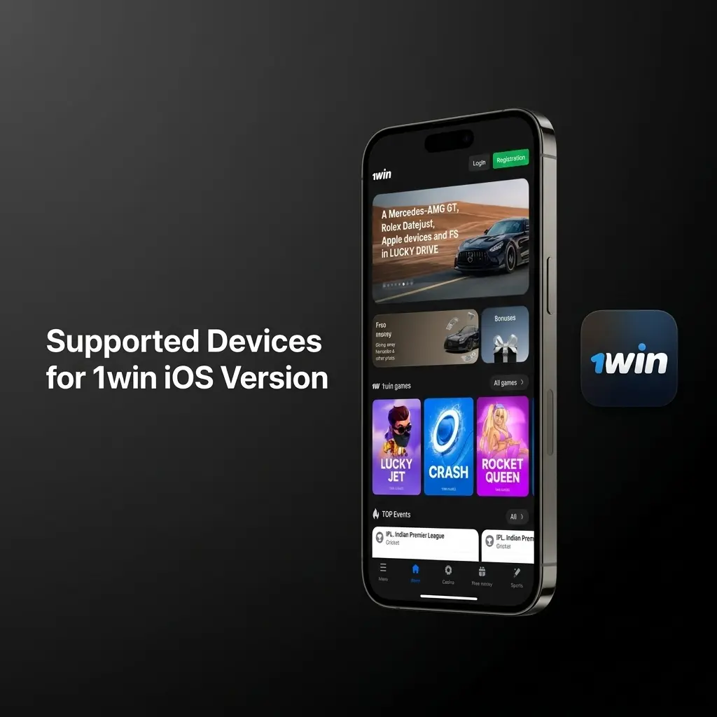 Supported devices for 1win iOS version