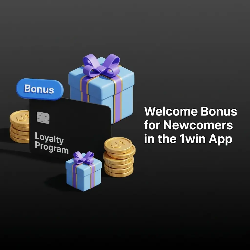 Welcome bonus for newcomers in the 1win app